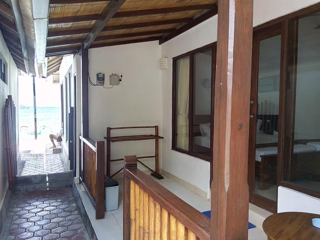 Pantai Bungalow Lembongan Island Esterno foto